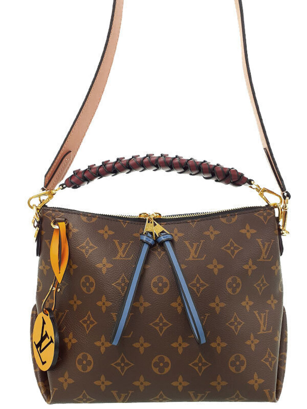 Louis Vuitton Monogram Zipped Hobo Bag